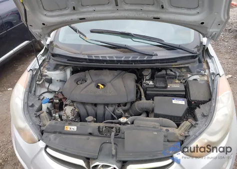 2012 Hyundai Elantra Limited (Ulsan Plant) из США, поврежденный, VIN KMHDH4AE8CU367457